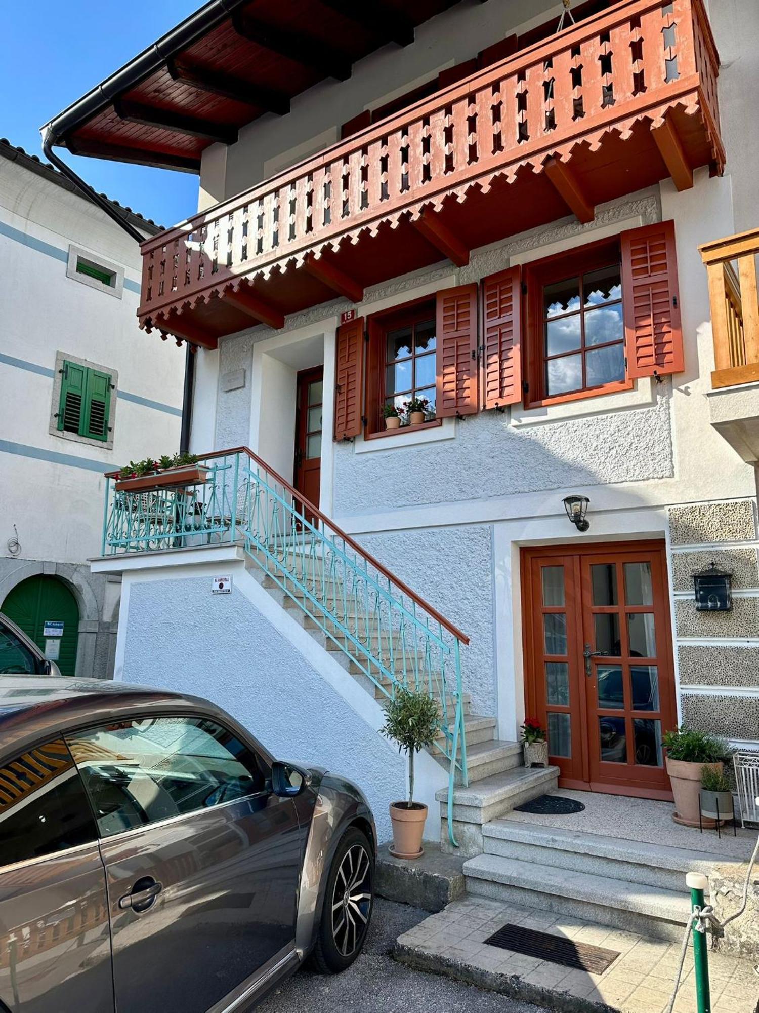 Villa Hisa Rejmr With Private Parking Kobarid Exterior foto